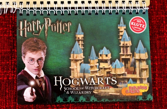 בנייה של טירת הוגוורטס, הארי פוטר Hogwarts Building Cards :Harry Potter